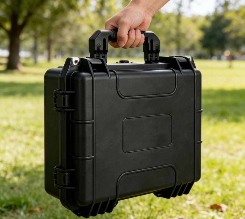 人間工学に基づいたハンドヘルドハードボックス