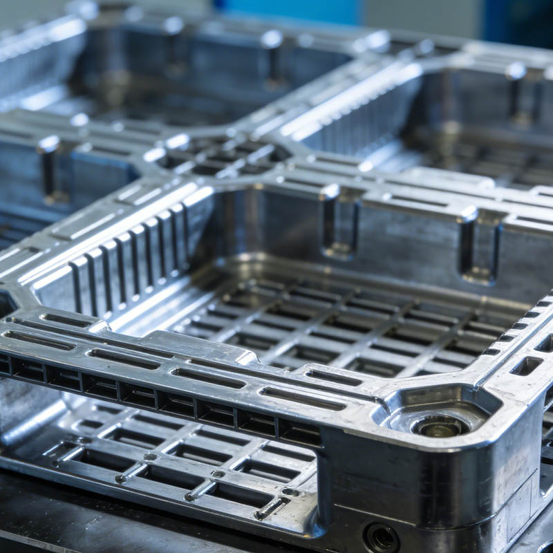 物流回転ボックスおよびパレット金型