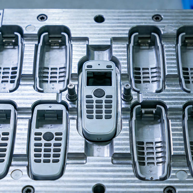 小型高キャビティリモコンハウジング用の精密射出成形金型