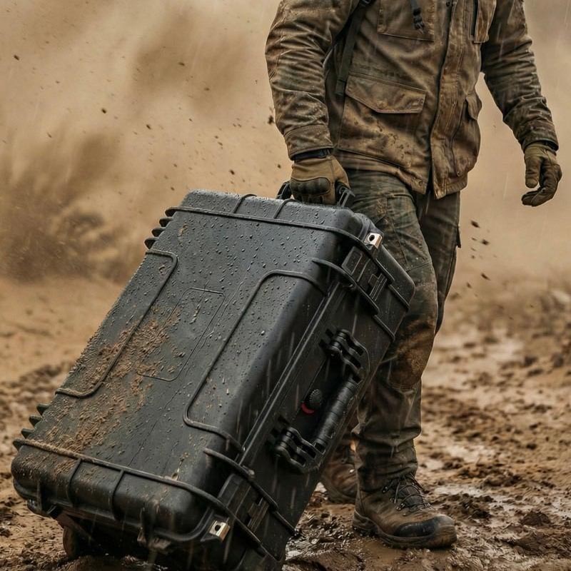 風に強い砂や埃に強い屋外用ハードボックス